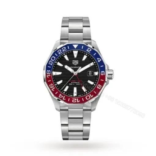 View 1 of Replica TAG Heuer Aquaracer Men Automatic Black Stainless Steel Watch WAY201F.BA0927