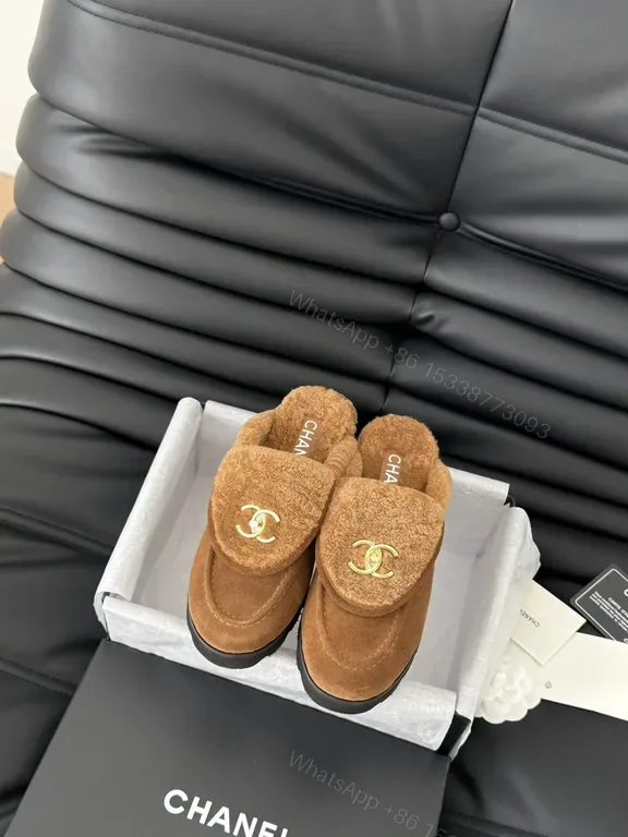 View 1 of Soft Suede Shearling Mule â€” Luxe Everyday Comfort