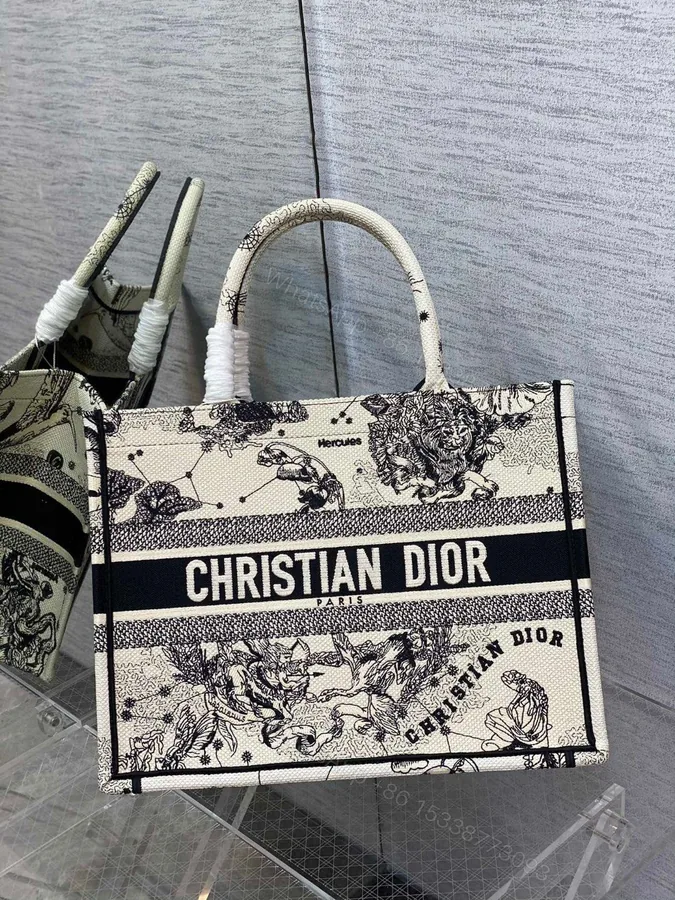 View 1 of Dior 高仿Book Tote星座獸紋大號托特包 神話系列限量款