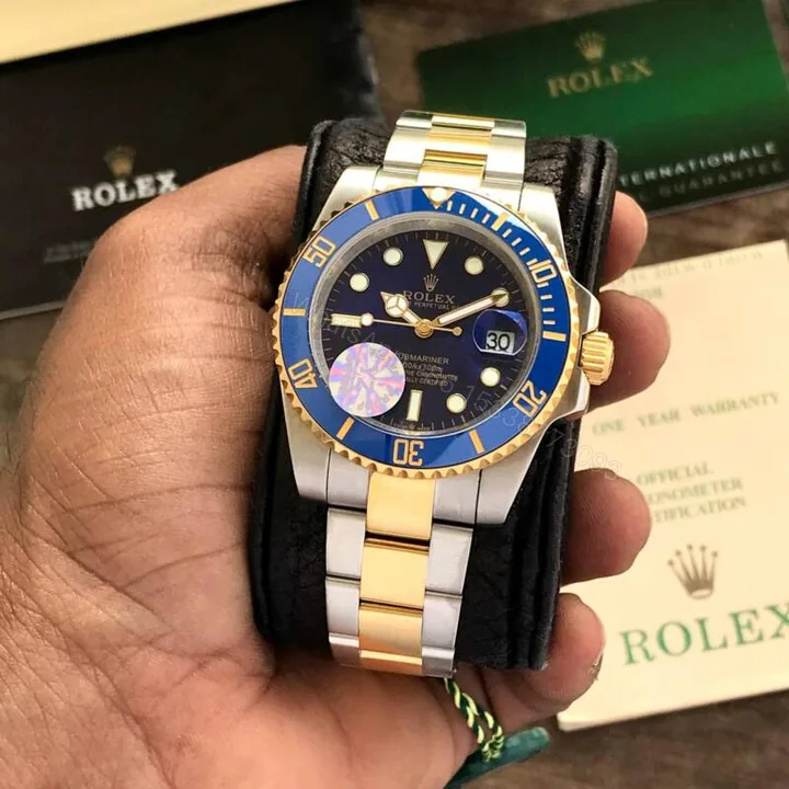 View 1 of Rolex Submariner Blue Dial Two Tone Automatic 40mm