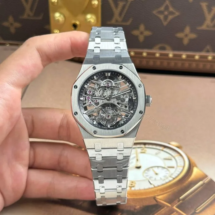 View 1 of Audemars Piguet Royal Oak 26735 Super Clone Skeleton Tourbillon