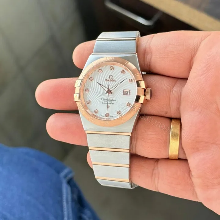 View 1 of Omega Constellation 7AAA White Dial Chronograph 40mm Quartz