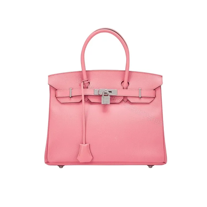View 1 of Hermes Birkin 25 Bag Epsom Rose Dete 25Cm
