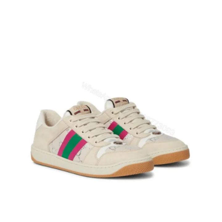 View 1 of Gucci WMNS Screener White GG Lamé