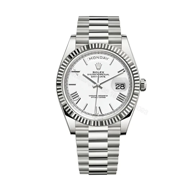 View 1 of Rolex Day-Date II 218239 Grey Roman Dial Replica
