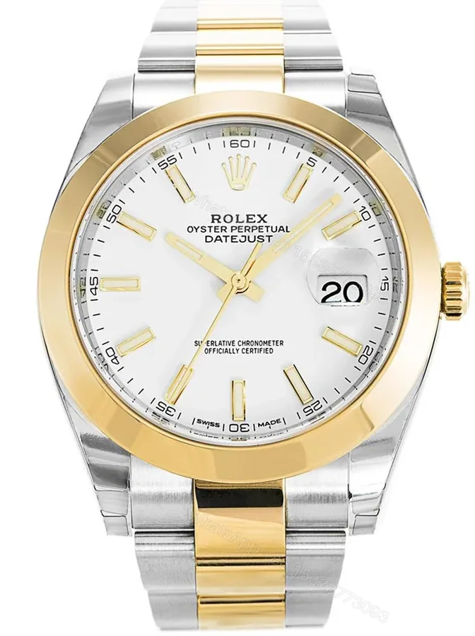 View 1 of Replica Rolex Datejust II White Dial 126303 41mm