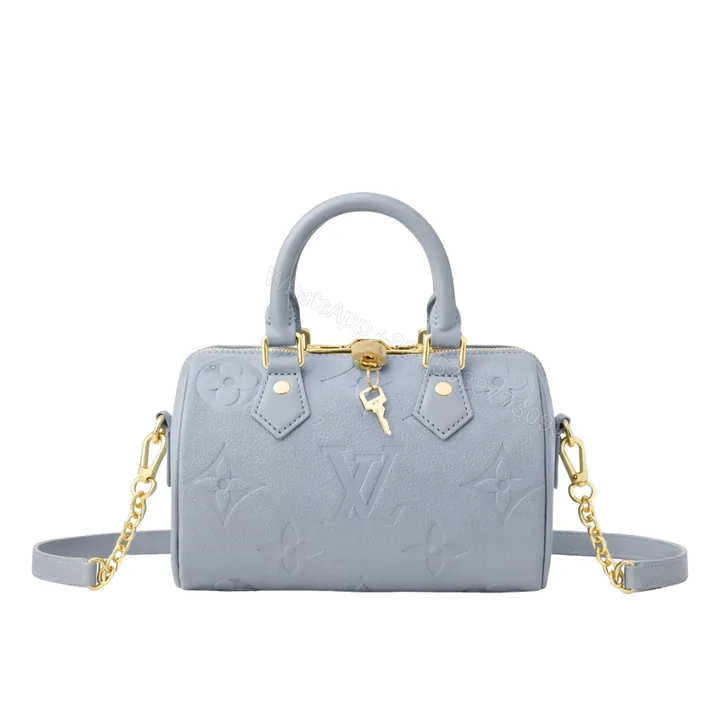 View 1 of Louis Vuitton Speedy Bandoulière 20 Bag Light Blue 20Cm