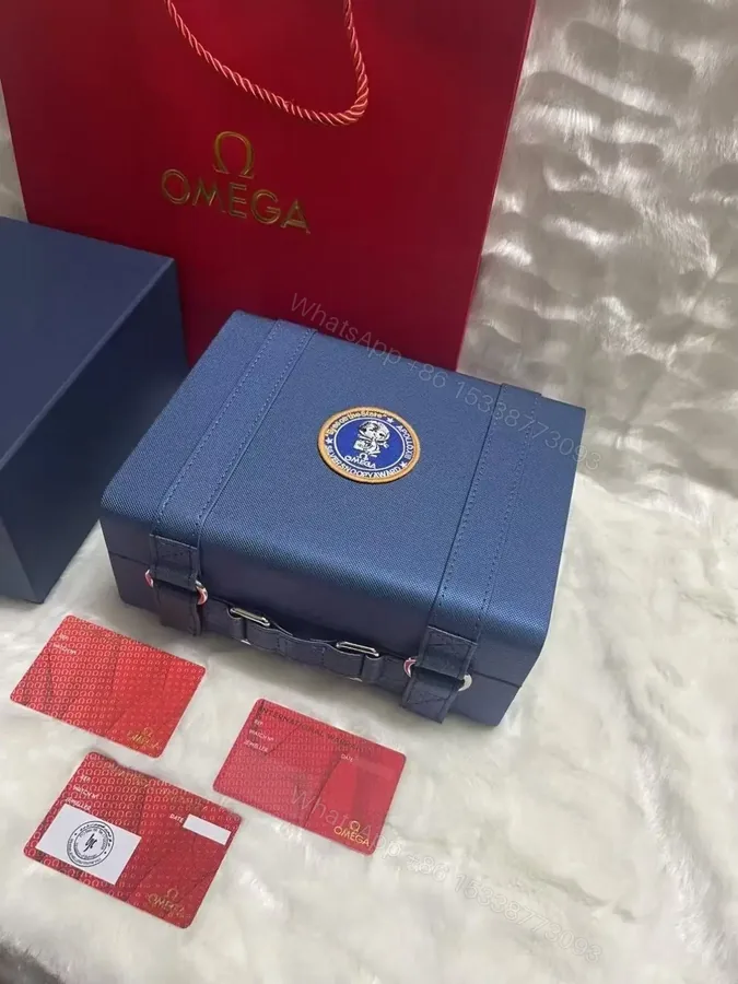 View 1 of Omega Snoopy Replica Watch BoxWatch