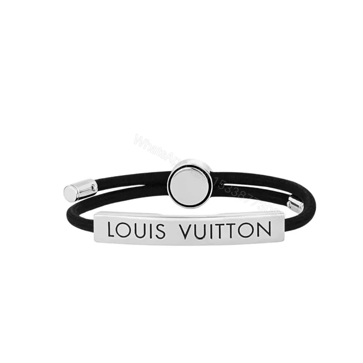 View 1 of Louis Vuitton Space Bracelet Black M00273
