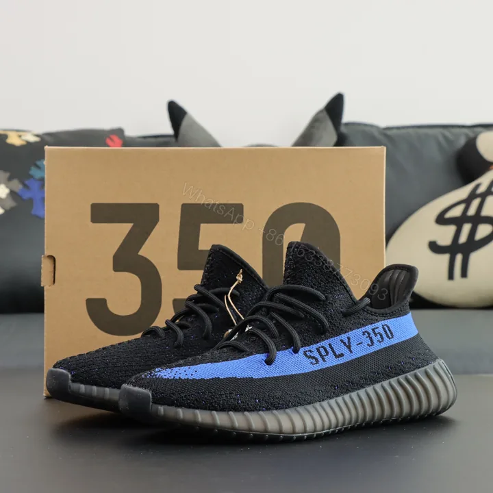 View 1 of Yeezy Boost 350 V2 Dazzling Blue Replicas