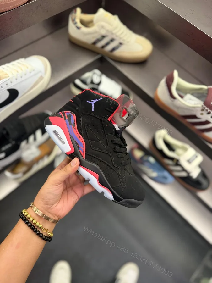 View 1 of First Copy Air Jordan 6 MVP Black Red