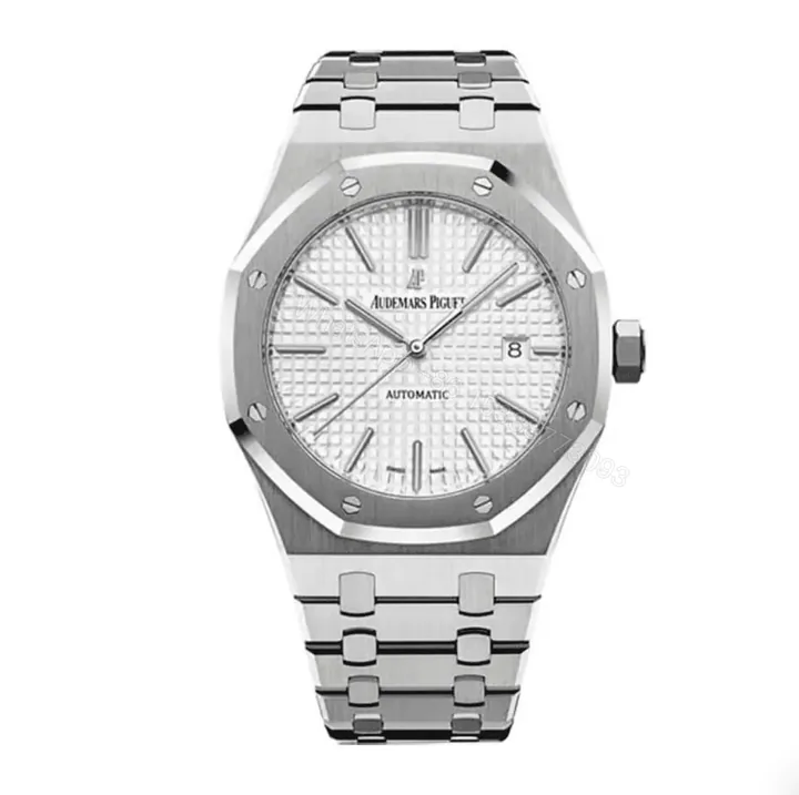 View 1 of AP Royal Oak White Dial Best Swiss Clone