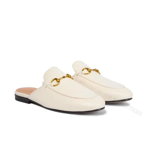 View 1 of Gucci Princetown Slipper White