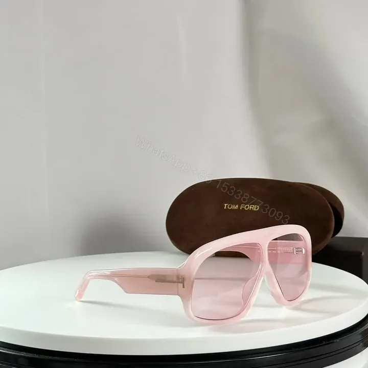 View 1 of Translucent Rose Shield Sunglasses â€“ Lux Pink, Oversized Shield, UV400 Protection
