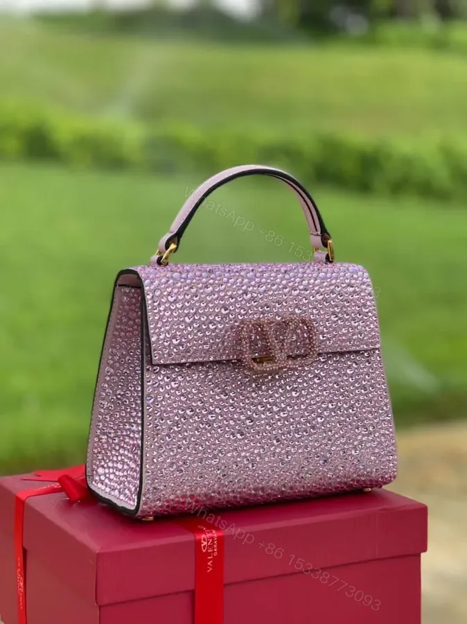 View 1 of VALENTINO Vsling Mini Handbag With Sparkling