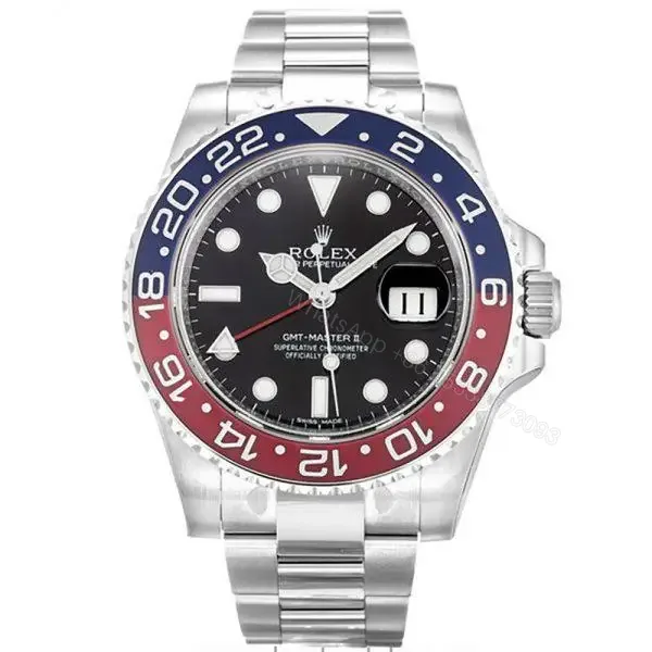 View 1 of Replica Super Clone Pepsi Rolex GMT Master 2