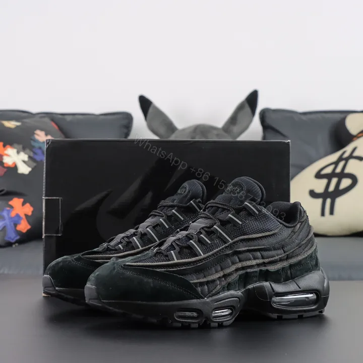View 1 of Nike Air Max 95 Comme des Garcons Black Reps