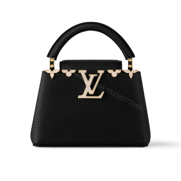View 1 of Louis Vuitton Capucines Mini Black 20Cm M11342