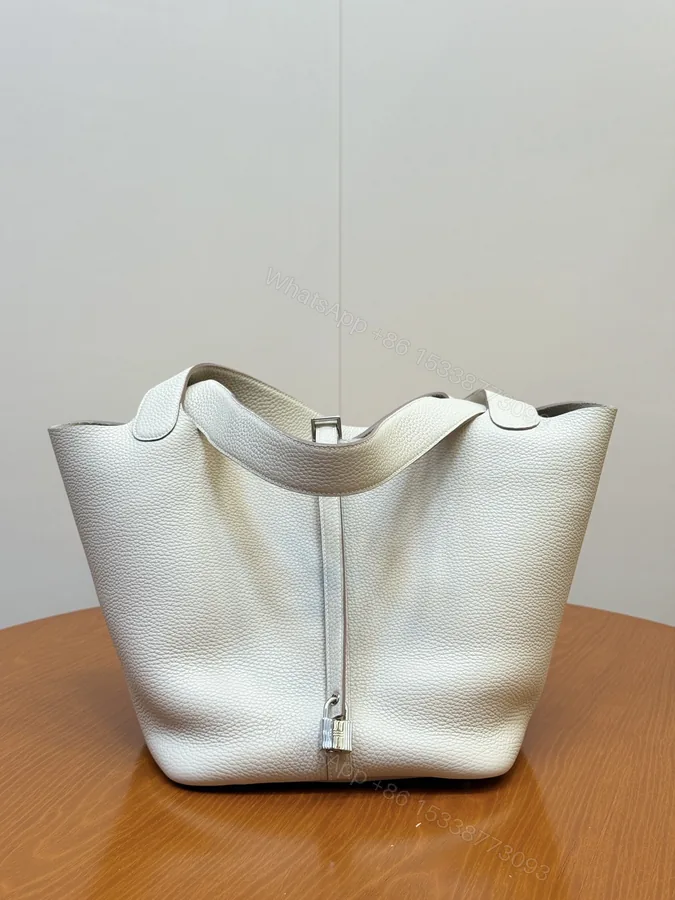 View 1 of Hermes 一比一 Picotin 菜籃子 米白手提包 清新百搭輕奢款