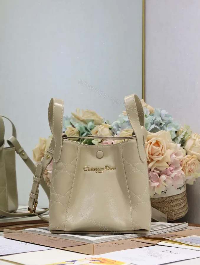 View 1 of Metallic Leather Structured Mini Tote: Everyday Luxe Tote