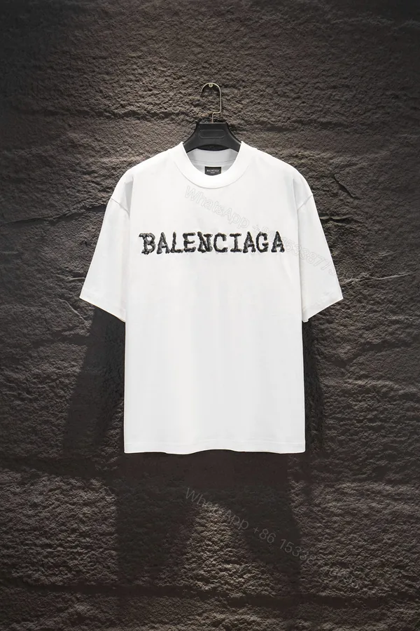View 1 of Balenciaga 原單 男款 極簡G字母LOGO短袖T恤 潮流街頭百搭款