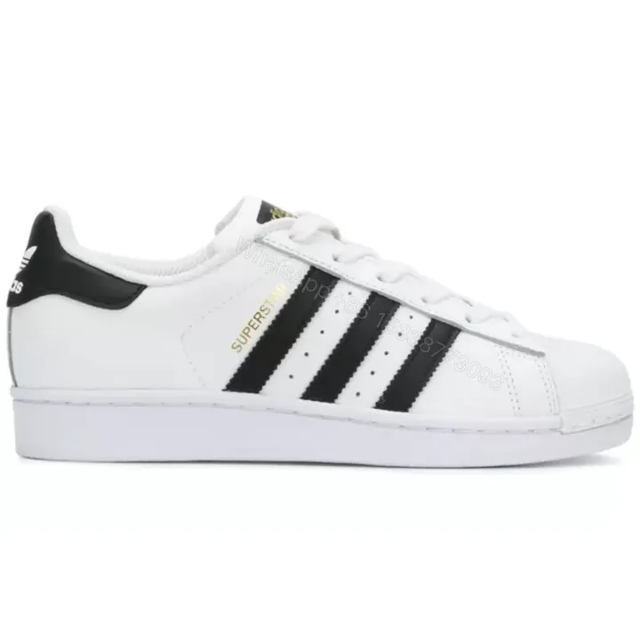 View 1 of Adidas Superstar White Black