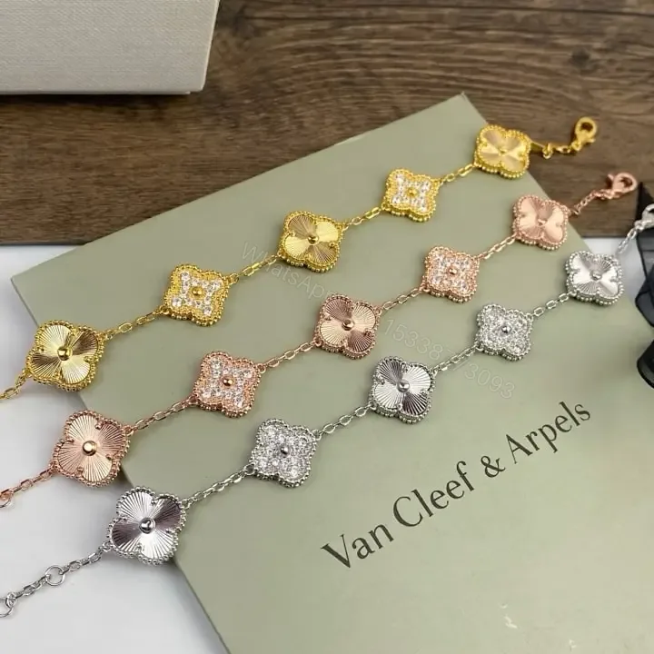 View 1 of 高仿首飾VanCleef&Arpels*RP4KN01五花四葉草手鏈