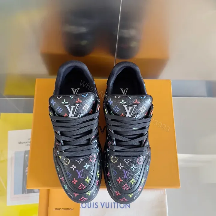 View 1 of Bold LV Monogram High-Top Sneakers with All-Day Comfort