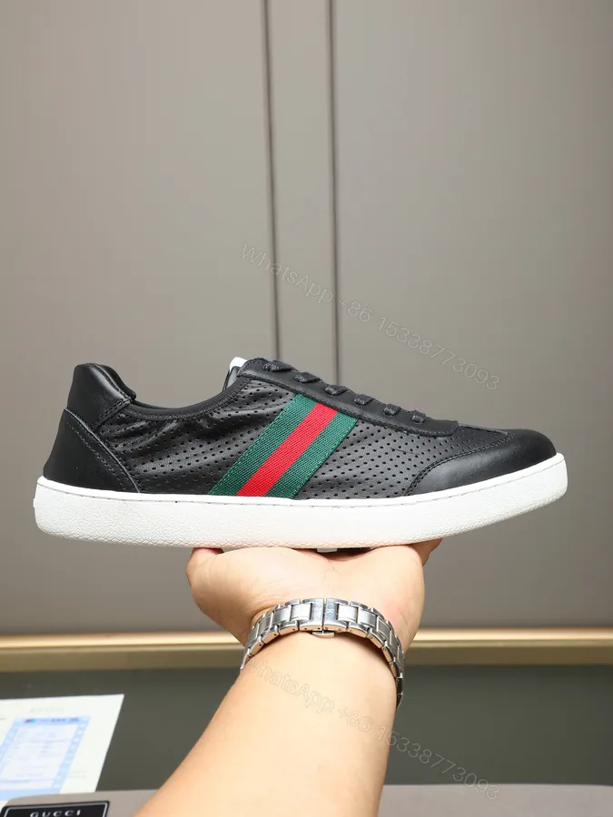 View 1 of Gucci A貨黑色紅綠織帶休閒鞋 精品百搭運動鞋