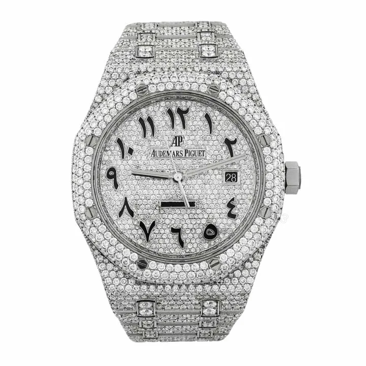 View 1 of Audemars Piguet Super Clone Iced Out Ap watch