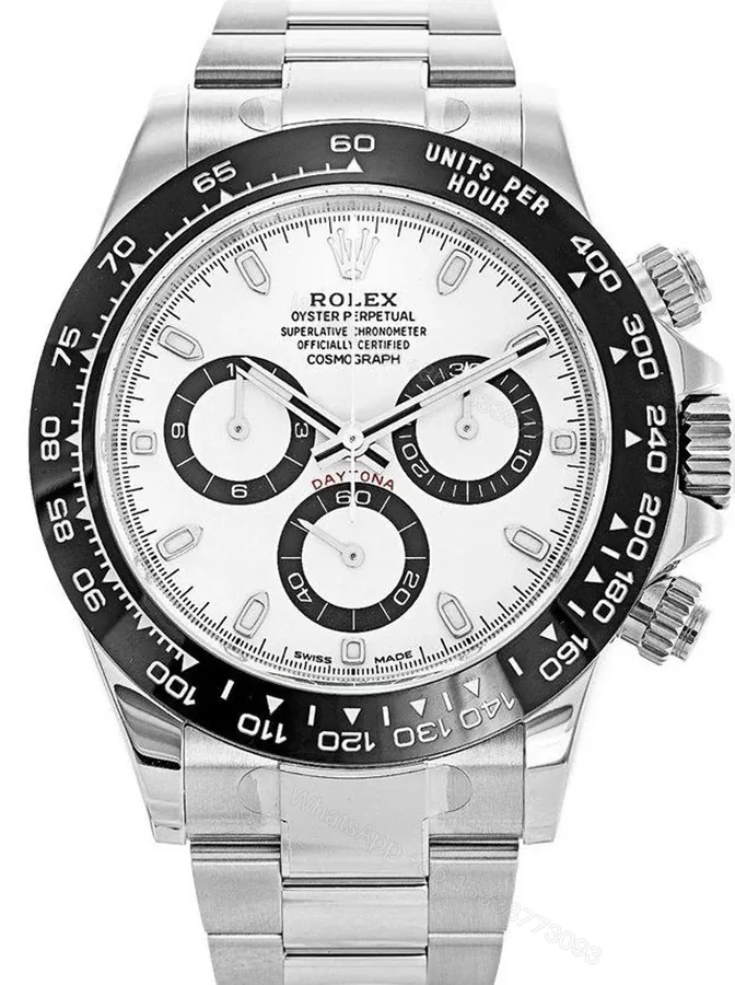 View 1 of Rolex Daytona “Panda” White Dial 116500LN