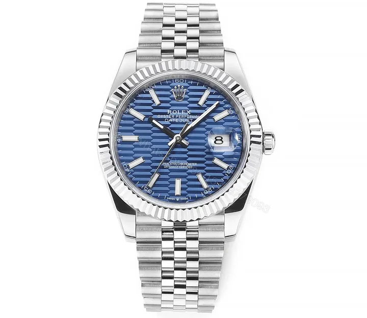 View 1 of JH Factory Clean Factory DDF Blue Classic Datejust 41mm Watch
