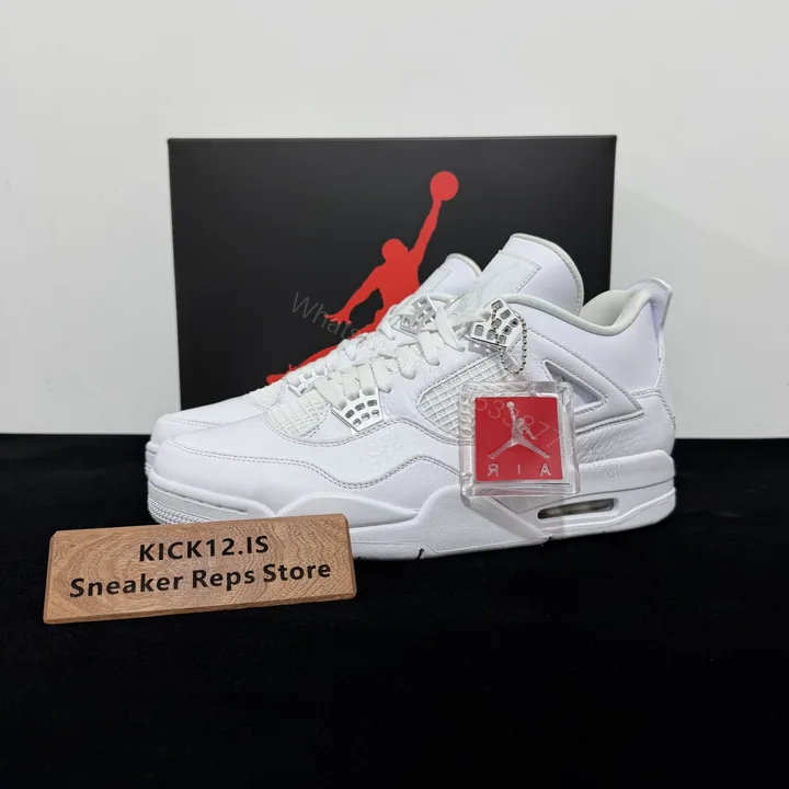 View 1 of Air Jordan 4 Retro “Pure Money” Reps