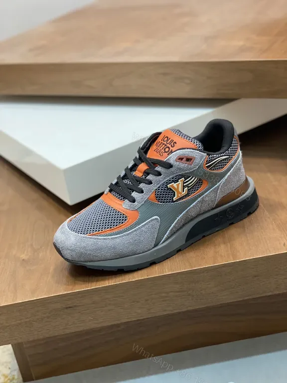 View 1 of Dynamic Streetwear Runner: Luxe LV-Inspired Comfort Sneakers