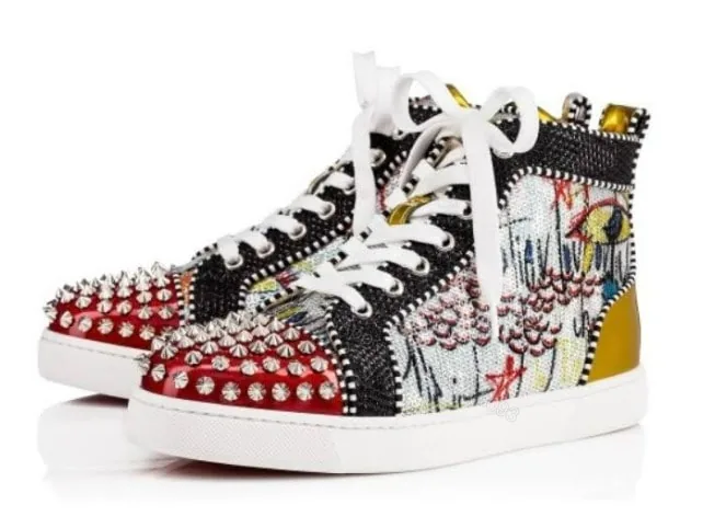 View 1 of CHRISTIAN LOUBOUTIN HIGH-TOP SNEAKER – CL182