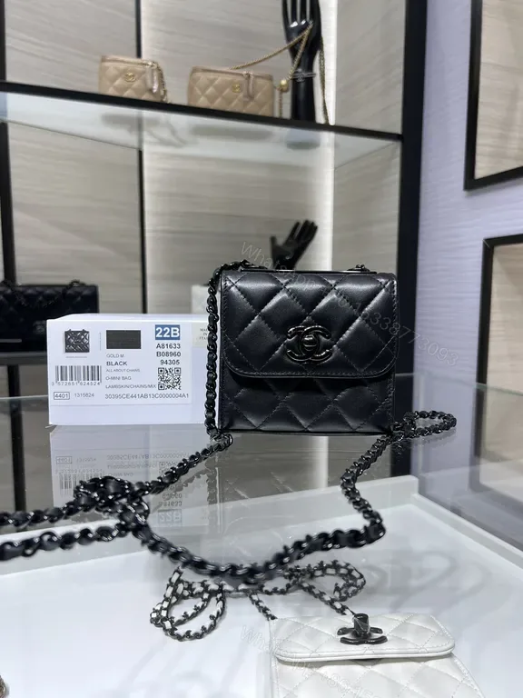View 1 of Chanel-Inspired Quilted Crossbody: Sleek All-Day Chic Bag