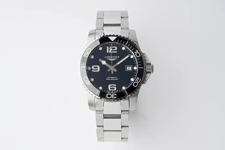 View 1 of Longines Conquest Black Dial Stainless Steel Automatic Watch