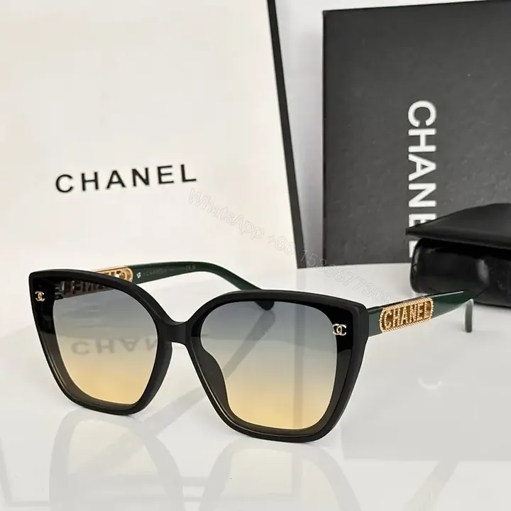 View 1 of Oversized Square Sunglasses with Gradient Lenses - Luxe Comfort