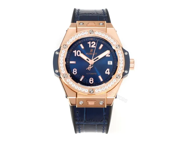 View 1 of Hublot Big Bang Blue Rose Gold Watch