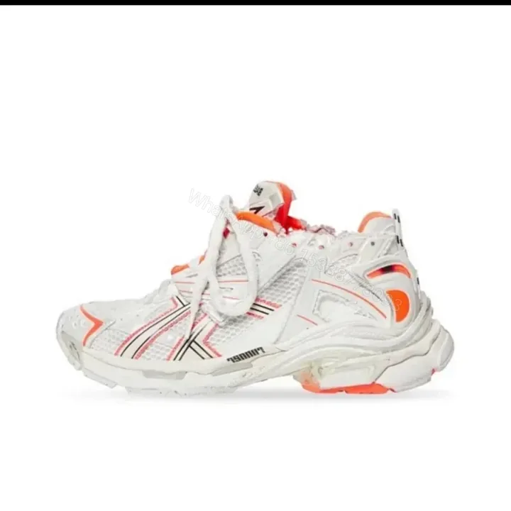 View 1 of Balenciaga Runner Trainer Fluo Orange