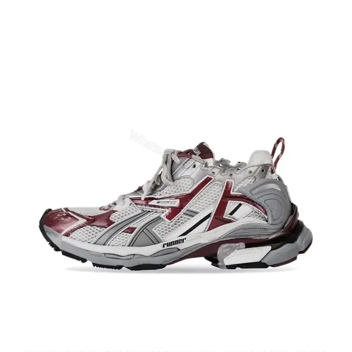 View 1 of Balenciaga Runner Burgundy