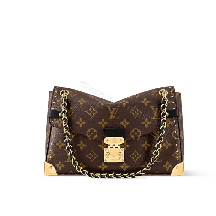 View 1 of LOUIS VUITTON TRUNKIE BAG COATED CANVAS BROWN 27CM M14526