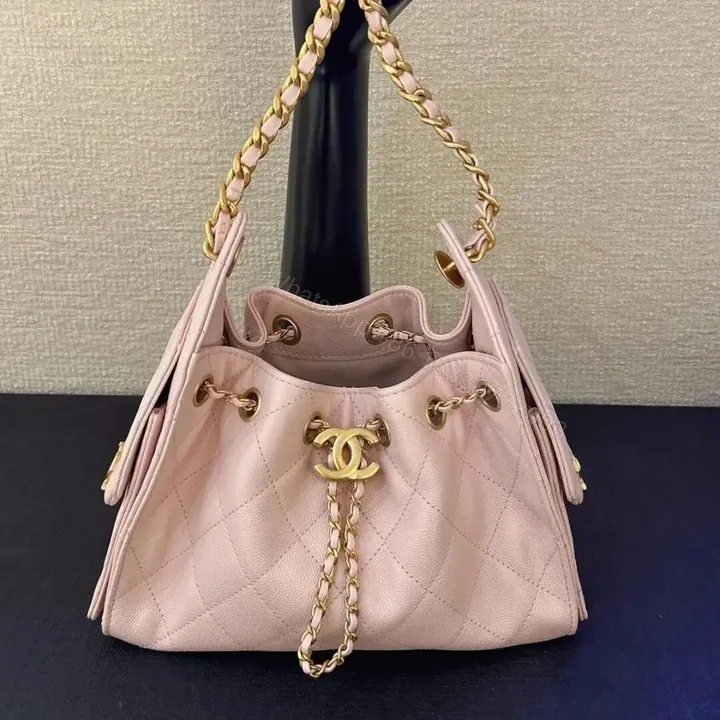 View 1 of Chanel 25 Pink Mini with Gold Hardware