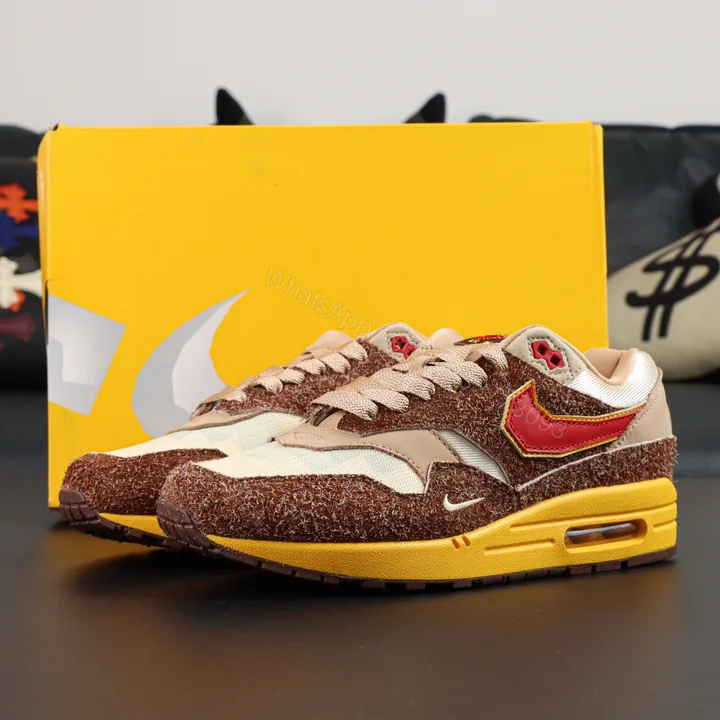 View 1 of Air Max 1 .SWOOSH Low Poly Big Head Origins Reps