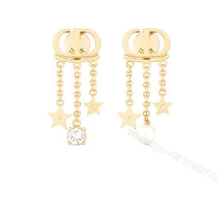 View 1 of DIOR Petit CD Earrings