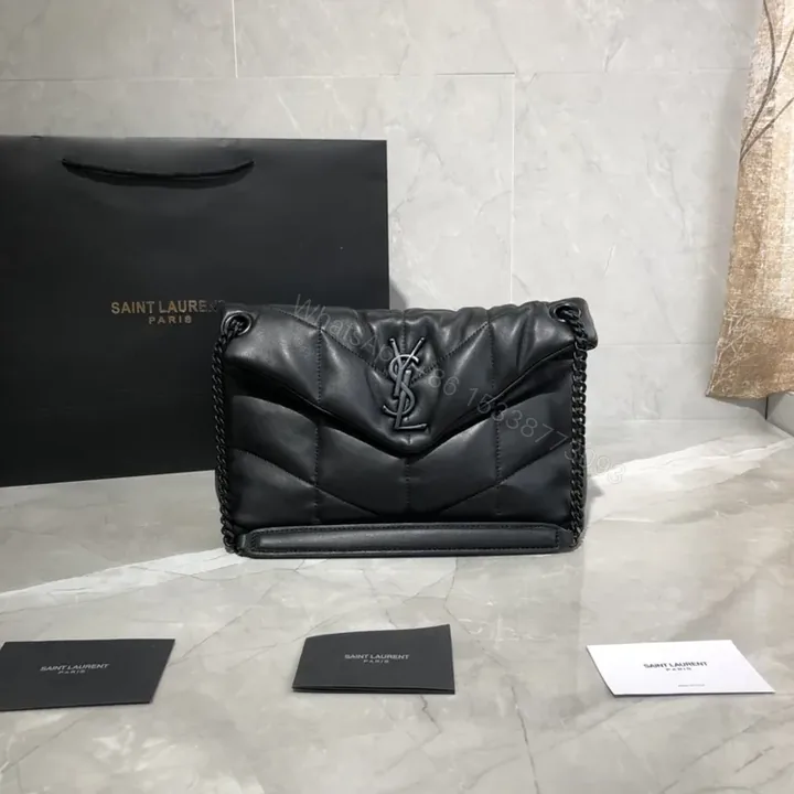 View 1 of Bold Quilted Leather Shoulder Bag - Day-to-Night Confidence