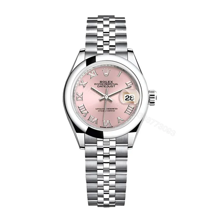 View 1 of Rolex Datejust 279160 Steel Automatic Pink Dial Replica