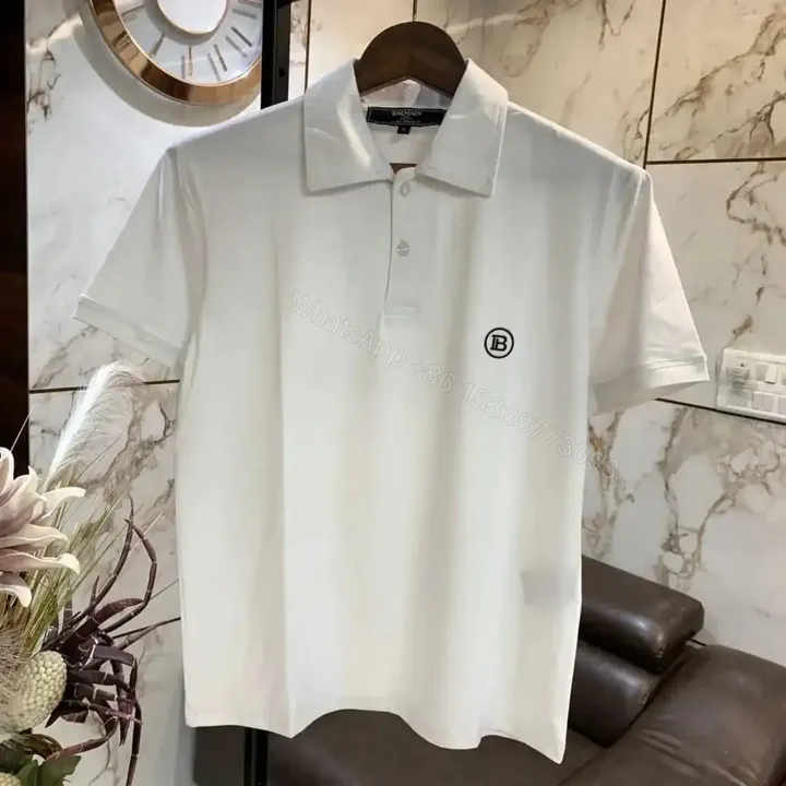 View 1 of BUY FIRST COPY BALMAIN PARIS SUMMER FASHION POLO T-SHIRTS