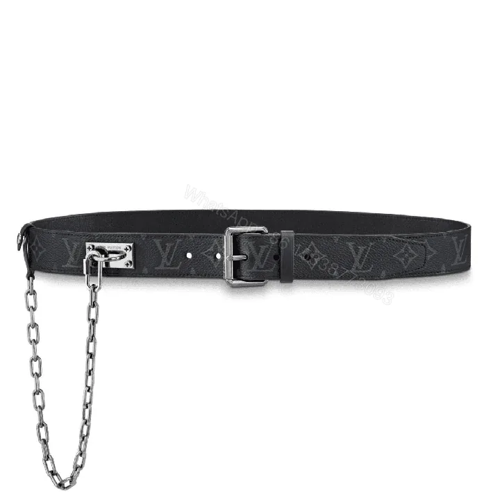 View 1 of SIGNATURE CHAIN 35MM BELT – B100