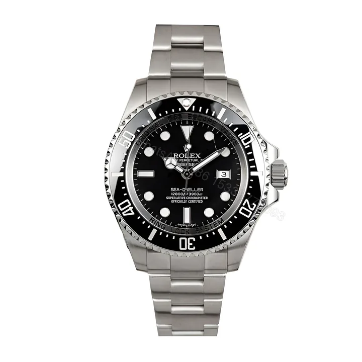 View 1 of Rolex Deepsea Sea-Dweller Stainless Steel 116660-0001 Oyster Replica